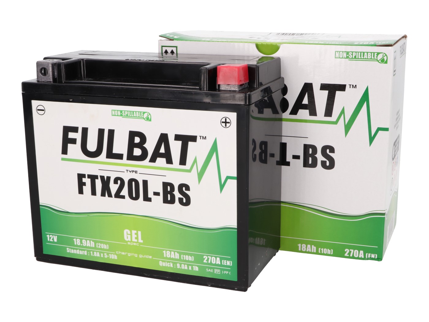 baterija Fulbat FTX20L-BS GEL