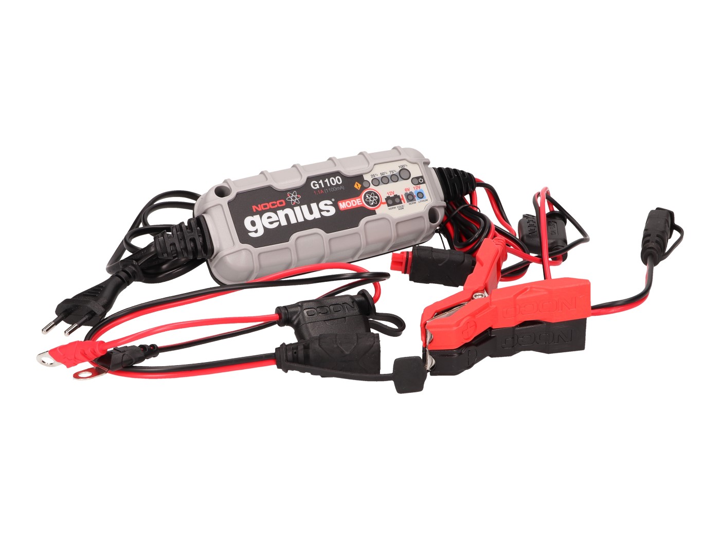 išmanusis akumuliatoriaus įkroviklis NOCO G1100EU 1.1A UltraSafe = GENIUS2