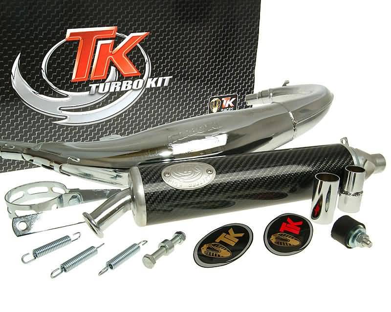 Duslintuvas Turbo Kit Road RQ chromas, skirtas Yamaha TZR 50 visiems modeliams