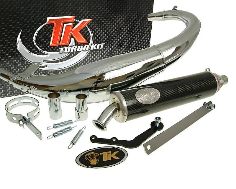 Duslintuvas TURBO KIT Bajo RQ chromas, skirtas CPI SX 50, SM 50, Beeline