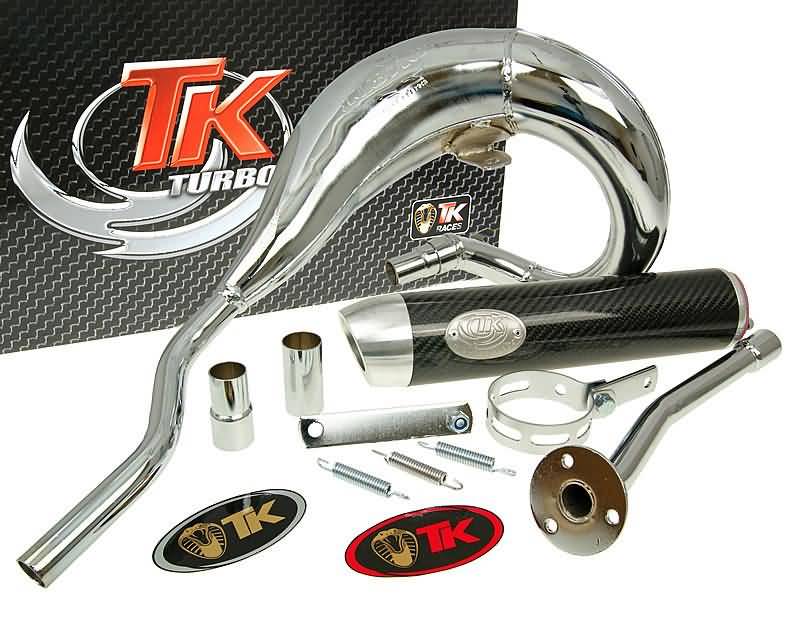 Duslintuvas TURBO KIT Bufanda RQ chromas, skirtas Aprilia RX 50 (99-05)