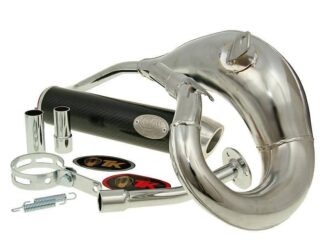 Duslintuvas TURBO KIT Šalikas RQ chromas, skirtas Rieju MRX 50