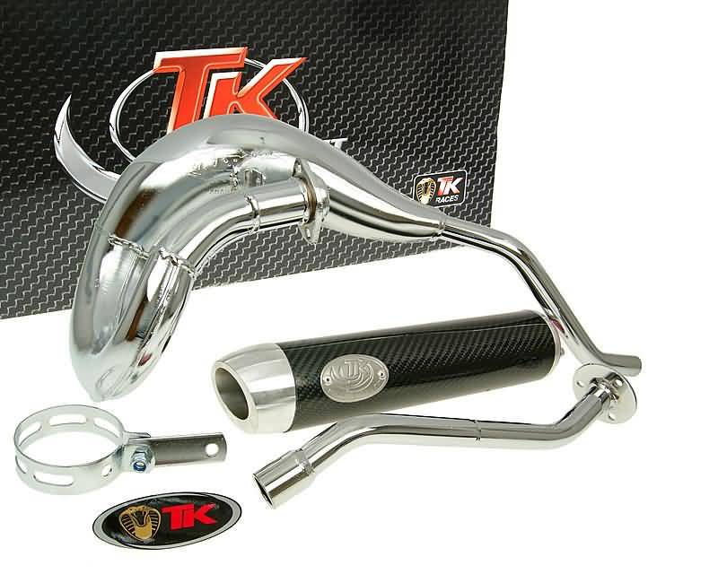 Duslintuvas TURBO KIT Bufanda RQ chromas E pažymėtas Derbi Senda DRD Pro 06-