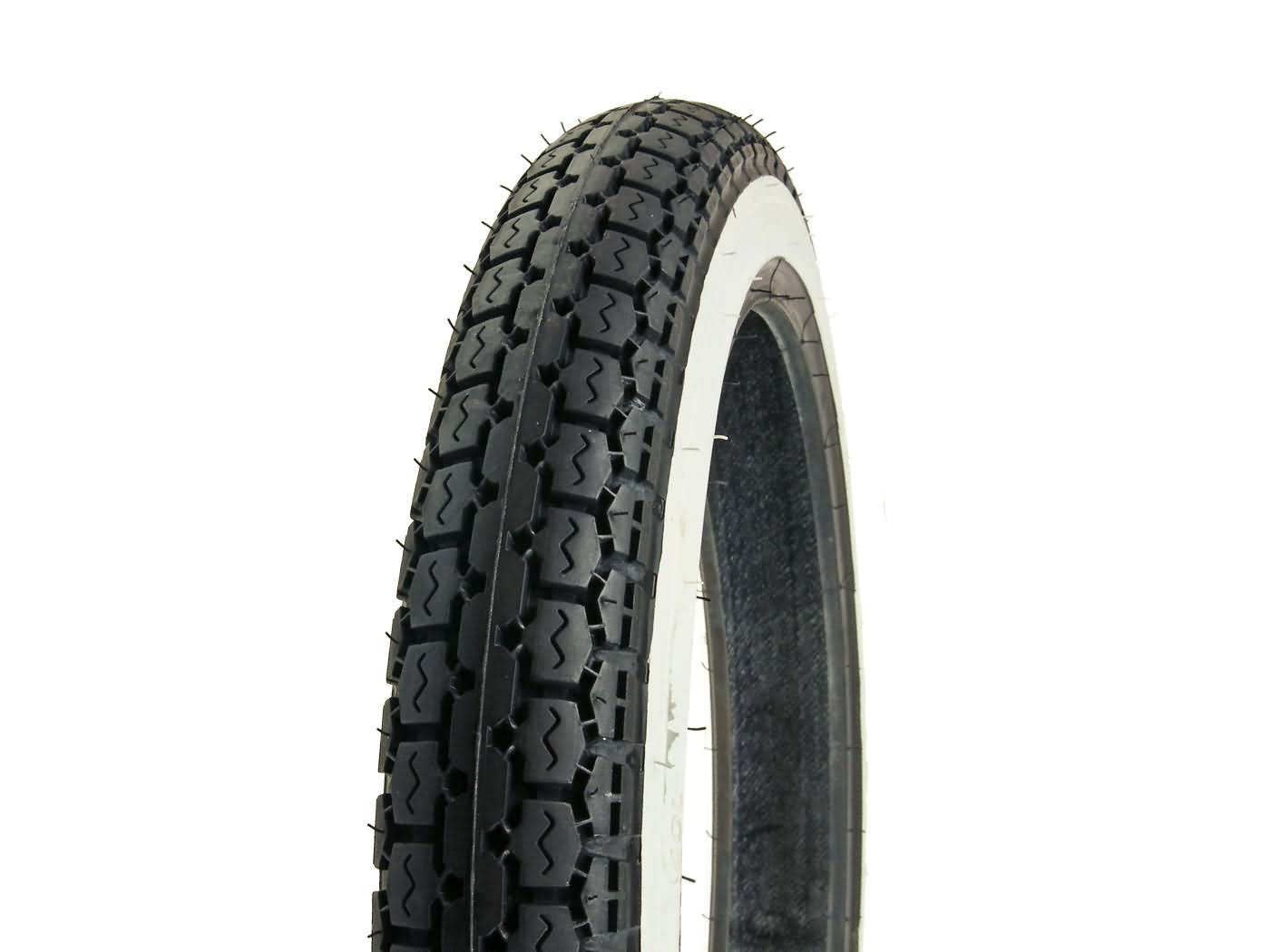 padanga IRC NR-2 2.75-16 40L TT balta sienelė / balta šoninė sienelė