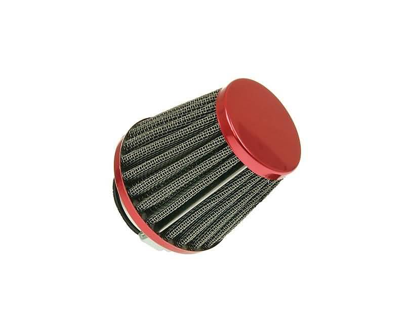 oro filtras 38mm karbiuratoriaus jungtis raudona