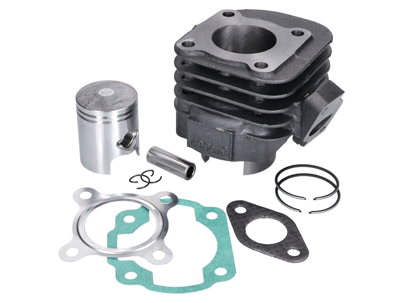 Cilindro komplektas 50cc CPI, Keeway Euro 2 pasviręs, 12mm