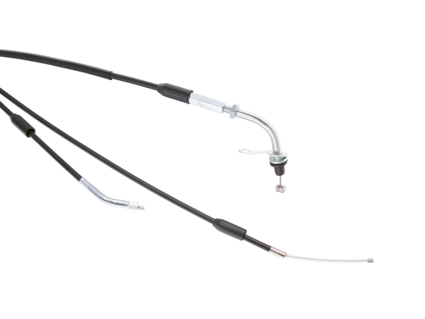 Gazo trosas skirtas Rieju RRX, Spike-X, MRX 05-, SMX 05-, RS2, Naked (su Mikuni tepalo siurbliu)
