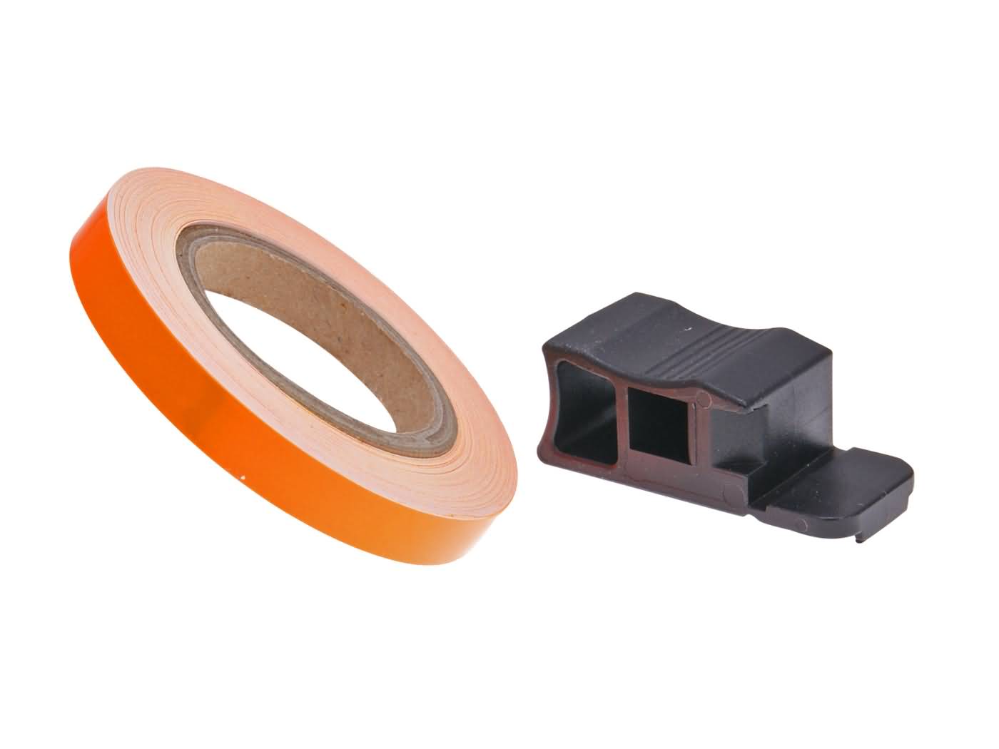 ratlankio juosta / rato juostelė 7mm - neoninė oranžinė - 600cm