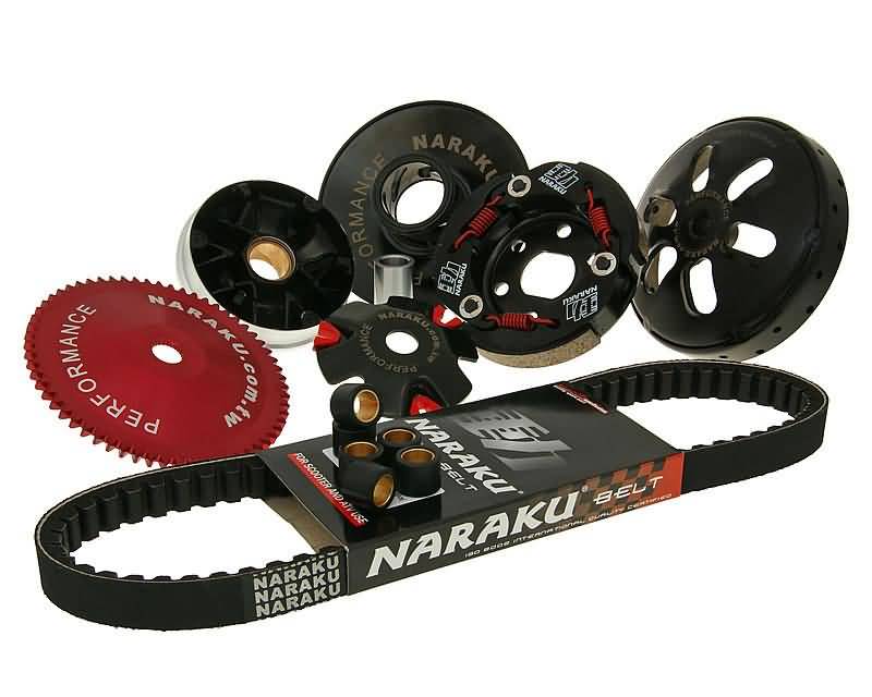 Transmisijos komplektas Naraku 669mm, skirtas 4 taktų 50cc 139QMB