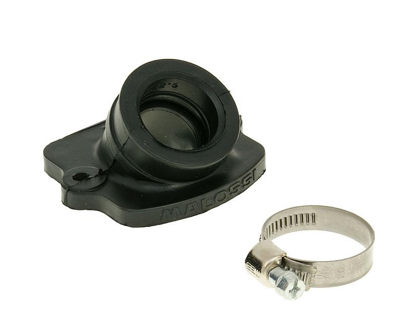 įsiurbimo kolektorius Malossi MHR FKM 21 mm skersmens, 24,5 mm  Piaggio