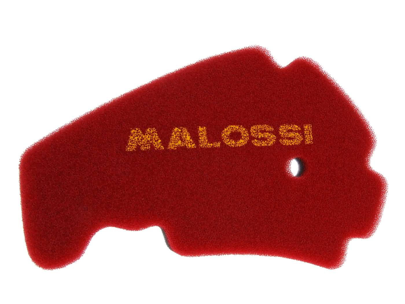 Oro filtro kempinė Malossi dviguba raudona kempinė, skirta Aprilia, Derbi, Gilera, Peugeot, Piaggio