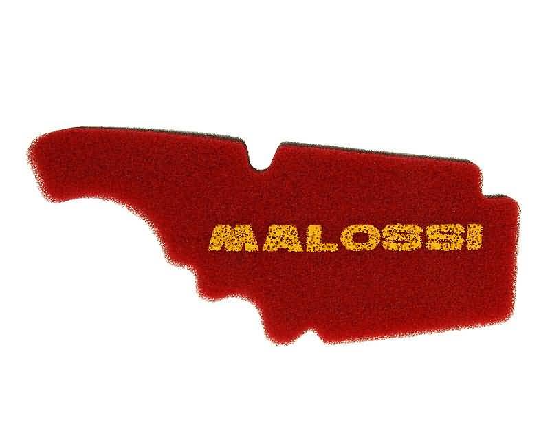 Oro filtro kempinė Malossi dviguba raudona kempinė Piaggio, Aprilia, Derbi, Vespa