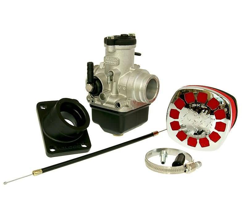 karbiuratoriaus komplektas Malossi MHR PHBH 26 BS, skirtas Minarelli AM, Derbi, Generic, KSR-Moto, Keeway, Motobi, Ride, CPI, 1E40MA, 1E40MB