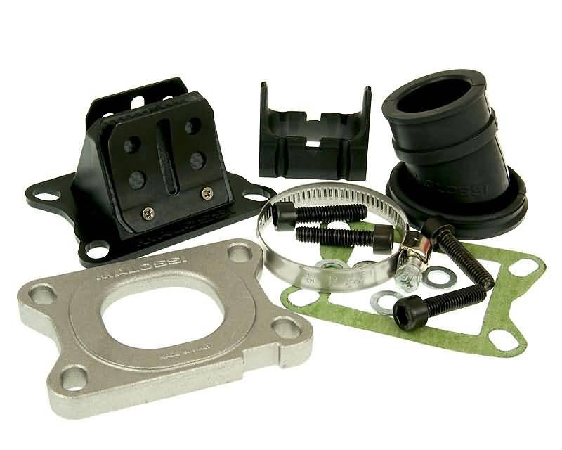 įsiurbimo kolektoriaus komplektas Malossi MHR FKM 21mm, skirtas Minarelli AM, Derbi EBE, EBS, D50B0, Generic, CPI