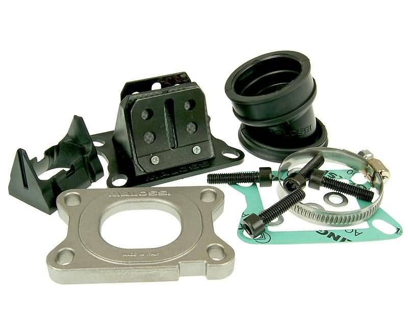 įsiurbimo kolektoriaus komplektas Malossi MHR FKM 28mm, skirtas Minarelli AM, Derbi EBE, EBS, D50B0, Generic, CPI