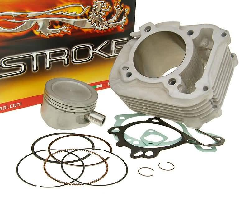 Cilindro komplektas Malossi aliuminio sport 187cc 70mm Piaggio Leader 125cc 4T 2V