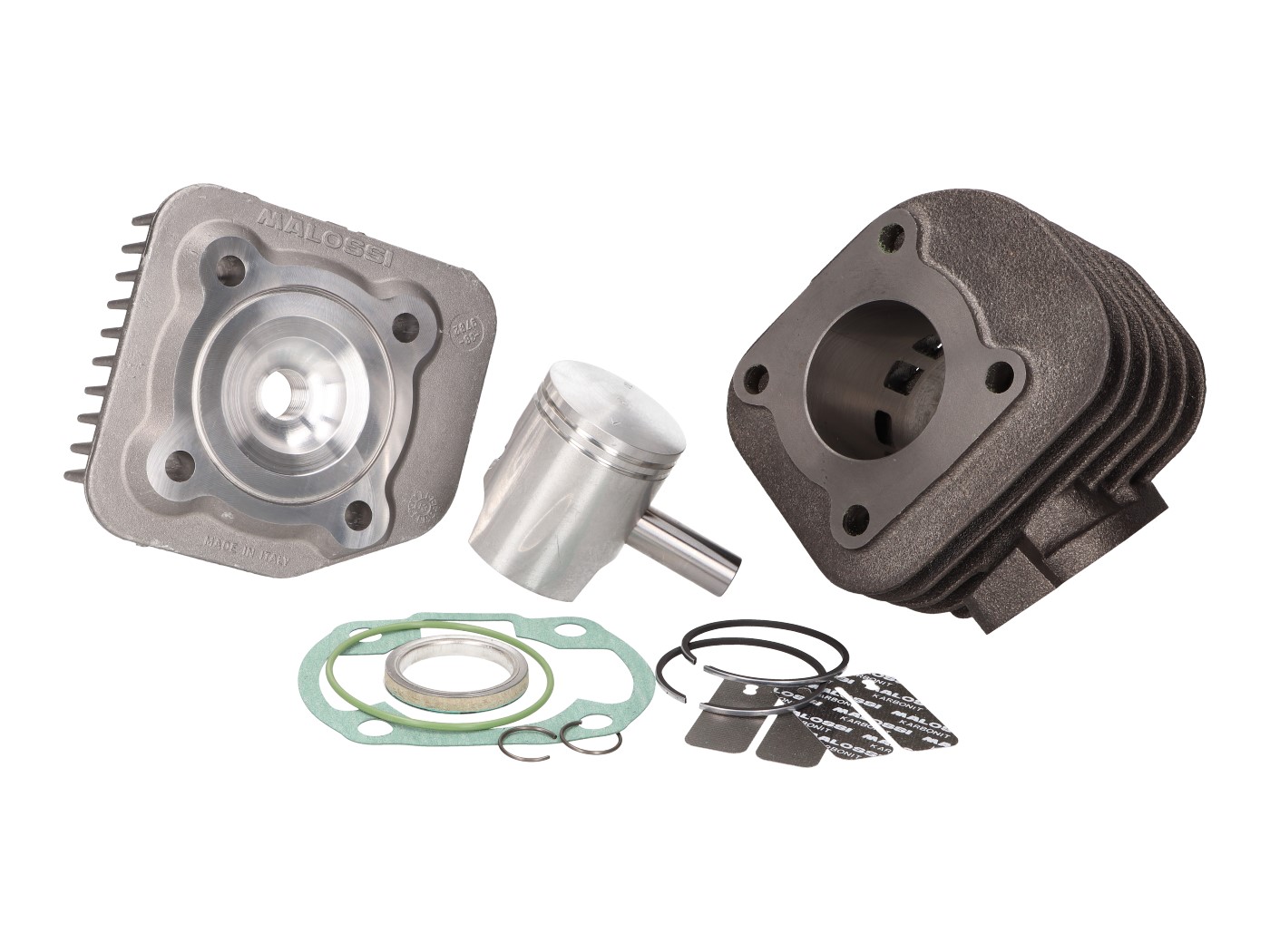 Cilindro komplektas Malossi sport 50cc 12mm Stūmoklio pirštas CPI, Keeway