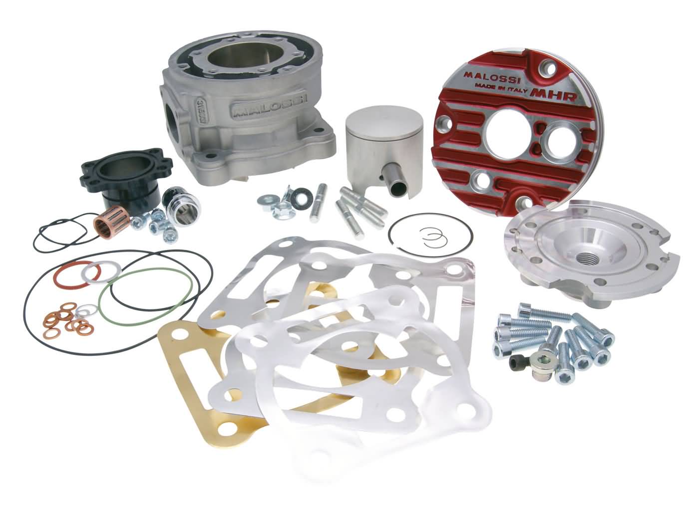 Cilindro komplektas Malossi MHR Flanšinis kalnas Testa R. 94cc 52mm Piaggio LC, Minarelli LC