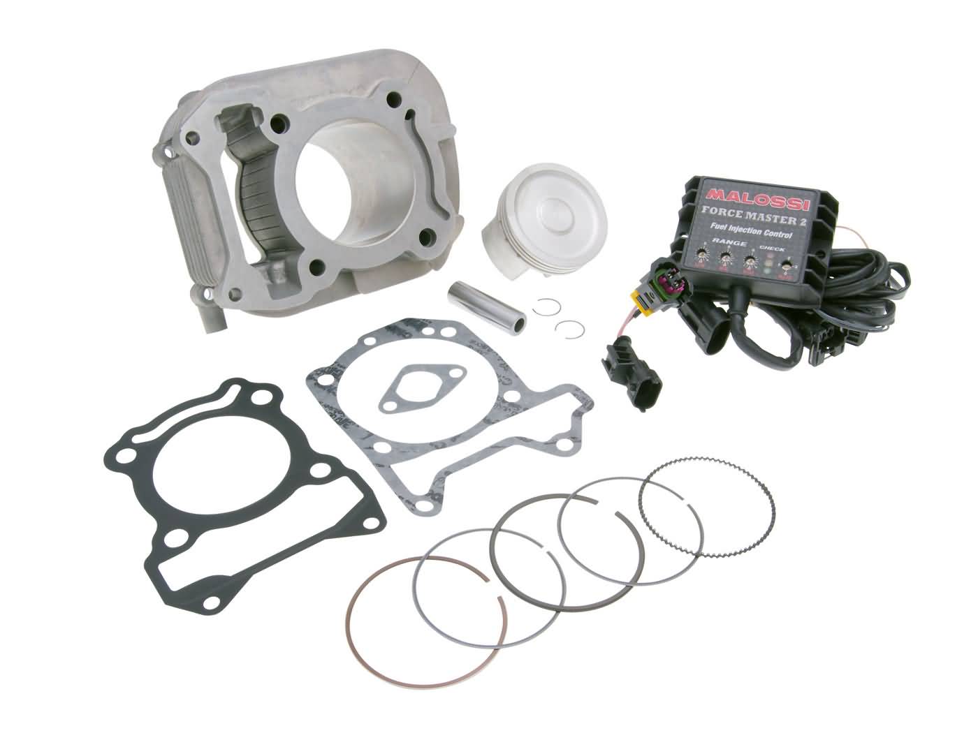 Cilindro komplektas Malossi I-Tech 185cc, skirtas Vespa Primavera, Sprint 125-150, Piaggio Liberty 125 3V 4T AC