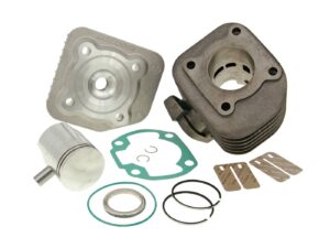 Cilindro komplektas Malossi sport 50cc 10mm Stūmoklio pirštas Minarelli Horizontal AC