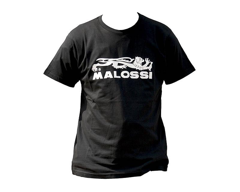 Marškinėliai Malossi juodi XXL dydis = M.4111921.B7XXL