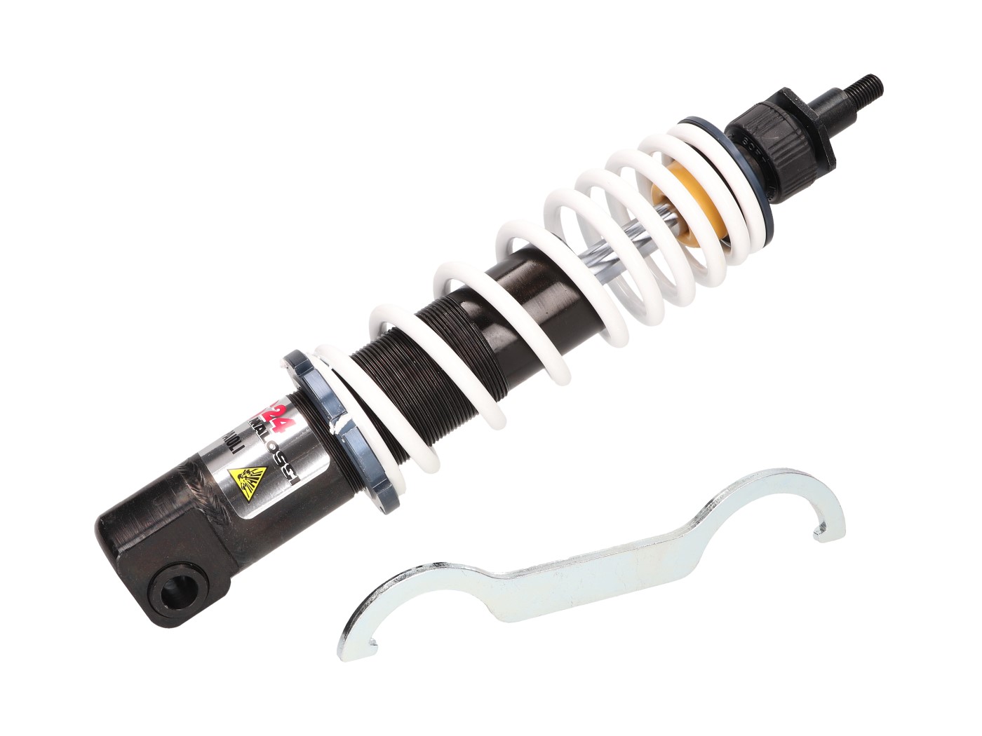 priekinis amortizatorius Malossi RS24 275mm Vespa Primavera, Sprint, GTS, GTV