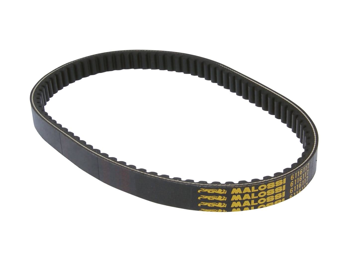Variatoriaus diržas Malossi X K Belt, skirtas Aprilia, Derbi, Gilera Nexus, Runner, Piaggio Fly, Liberty, Vespa LX, S, Sprint 125, 150