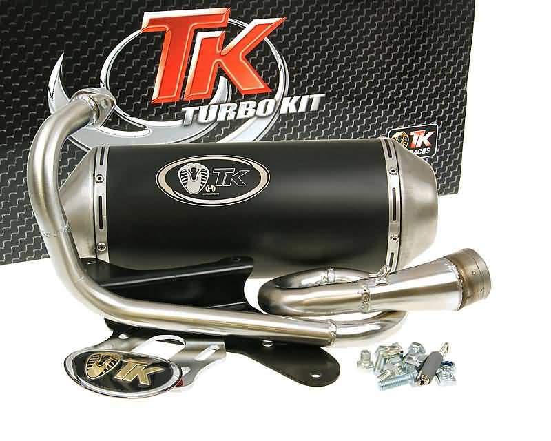 išmetimo turbo komplektas GMax 4T, skirtas Piaggio Zip 50 4 taktų, Derbi 4 taktų