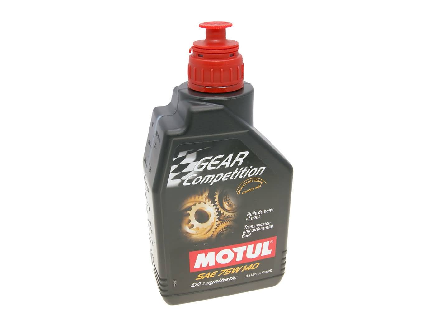 Motul transmisijos alyva Gear Competition transmisijos ir diferencialo skystis 75W140 1 litras