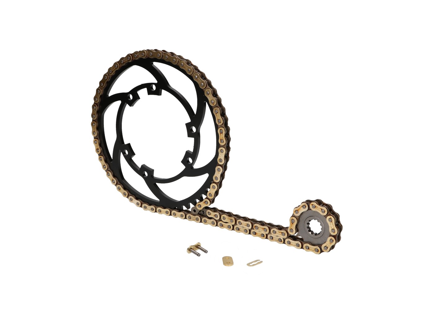 grandinės komplektas Premium 11/53 dantukai, skirti Aprilia RS 50 06-11, RS4, Derbi GPR 50 R, GPR 50 Nude