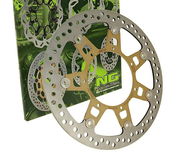 stabdžių diskas NG plūduriuojantis tipas skirtas Rieju RS 2 50 Matrix, Malaguti Drakon 50