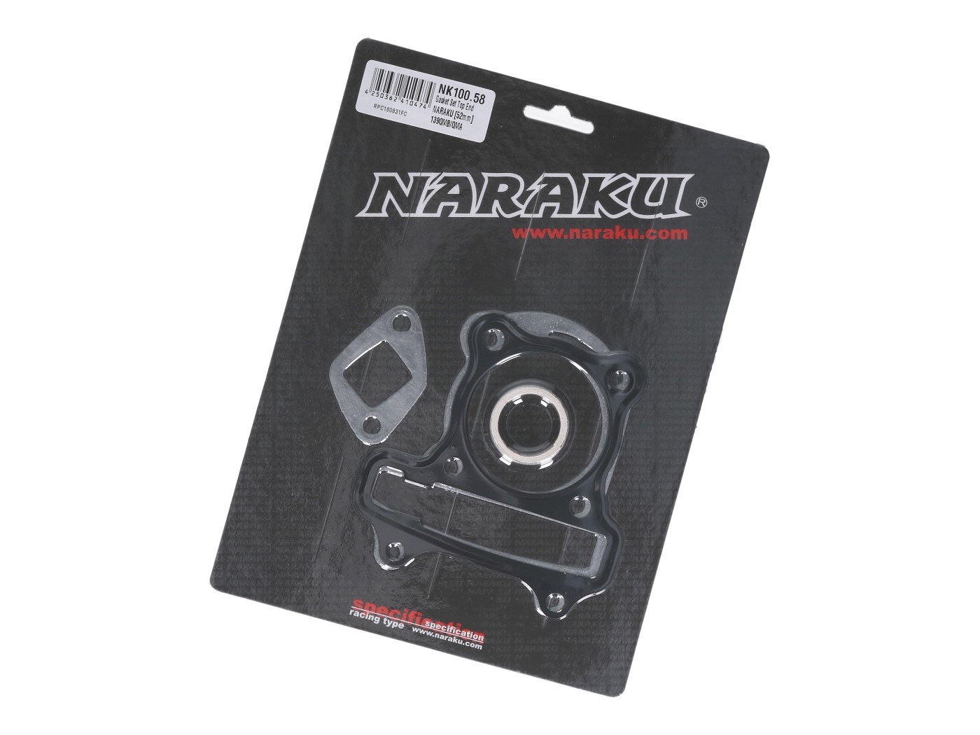 Cilindro tarpinių komplektas Naraku 90cc 139QMB/QMA, Kymco 4 taktų