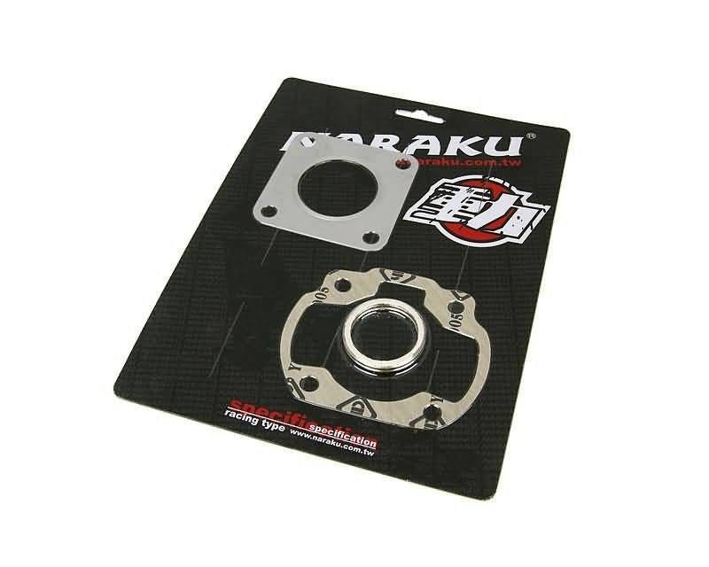Cilindro tarpinių komplektas Naraku 50cc, skirtas SYM geltonai. AC T5C = NK100.87.2