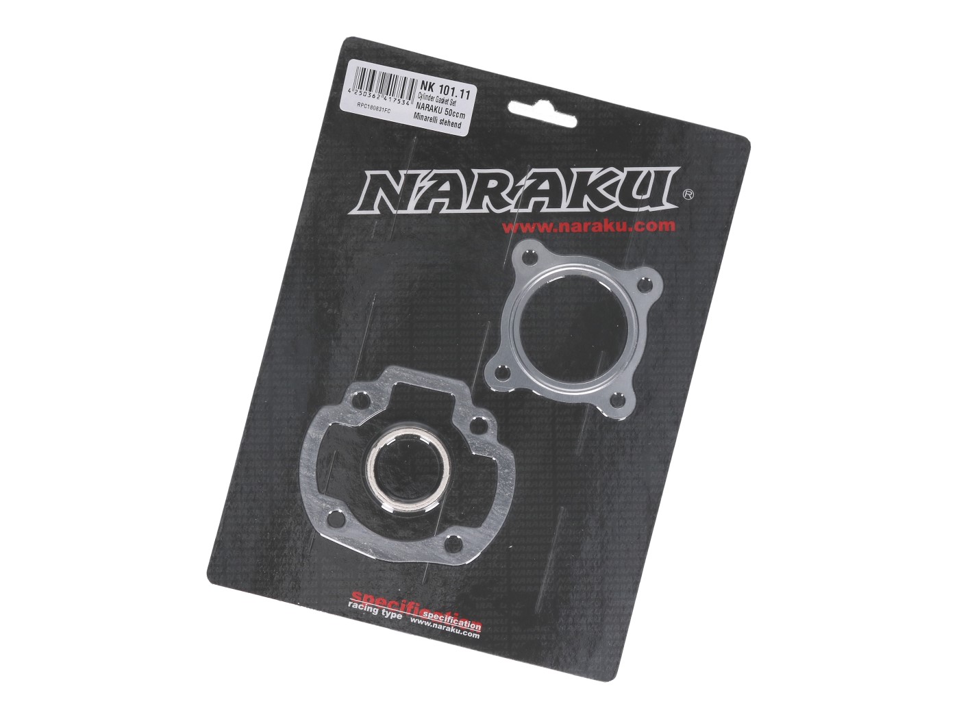 Cilindro tarpinių komplektas Naraku 50cc Minarelli Vertical