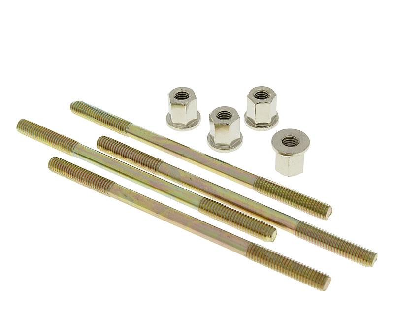 Cilindro smeigės Naraku įsk. veržlės M6 sriegis 110mm bendras ilgis - po 4 vnt