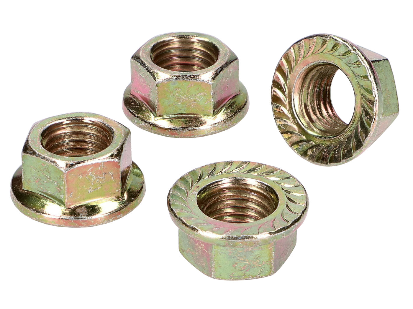 cilindro galvutės veržlių komplektas Naraku - 4 vnt - M10x1,25
