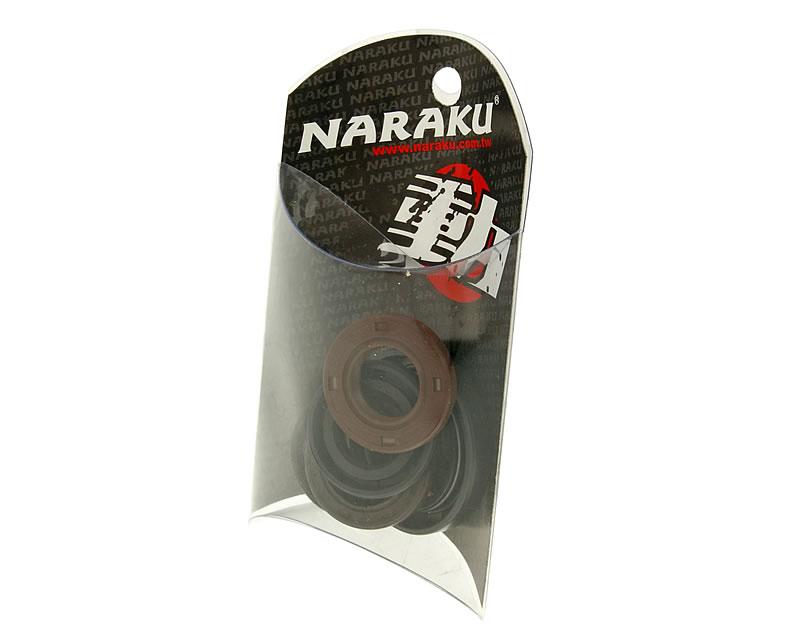 Variklio riebokšlių komplektas Naraku, skirtas Kymco 4-taktis, GY6 50cc, 139QMB