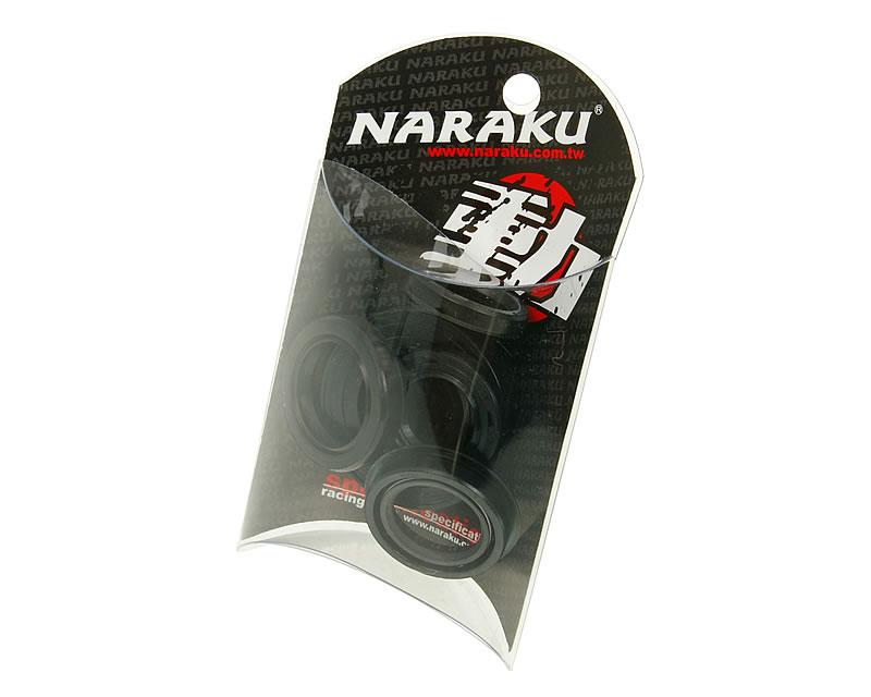 Variklio riebokšlių komplektas Naraku, skirtas Minarelli 50 2-taktis