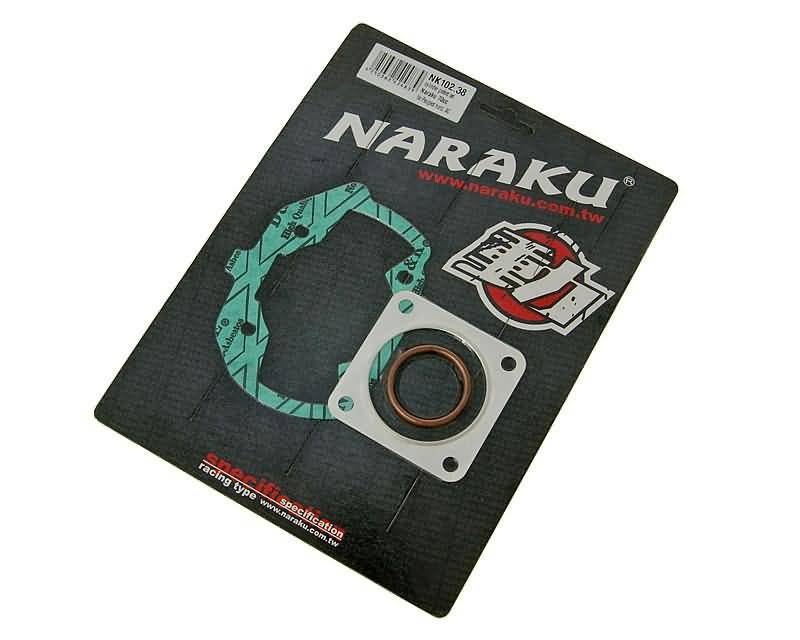 Cilindro tarpinių komplektas Naraku 70cc, skirtas Peugeot Horizontal AC