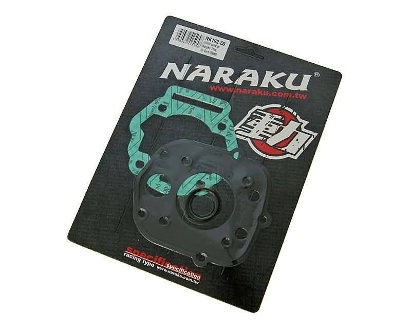 Cilindro tarpinių komplektas Naraku 70cc Piaggio / Derbi D50B