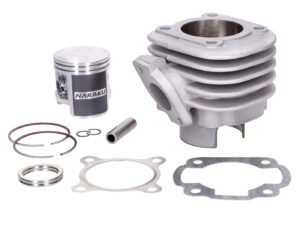 Cilindro komplektas Naraku 70cc aliuminis 10mm Stūmoklio pirštas Minarelli Horizontal AC
