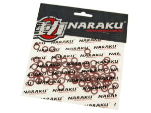 pluošto sandarinimo žiedai Naraku 6x10x1mm 100 vnt