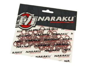 pluošto sandarinimo žiedai Naraku 8x12x1mm 100 vnt