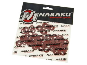 pluošto sandarinimo žiedai Naraku 8x15x1mm 100 vnt