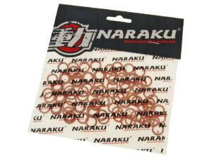 variniai sandarinimo žiedai Naraku 8x12x1,5mm 100 vnt