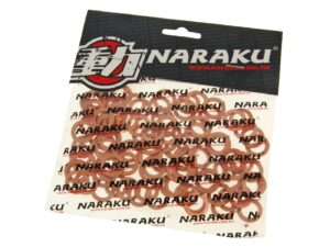 variniai sandarinimo žiedai Naraku 10x16x1,5mm 100 vnt