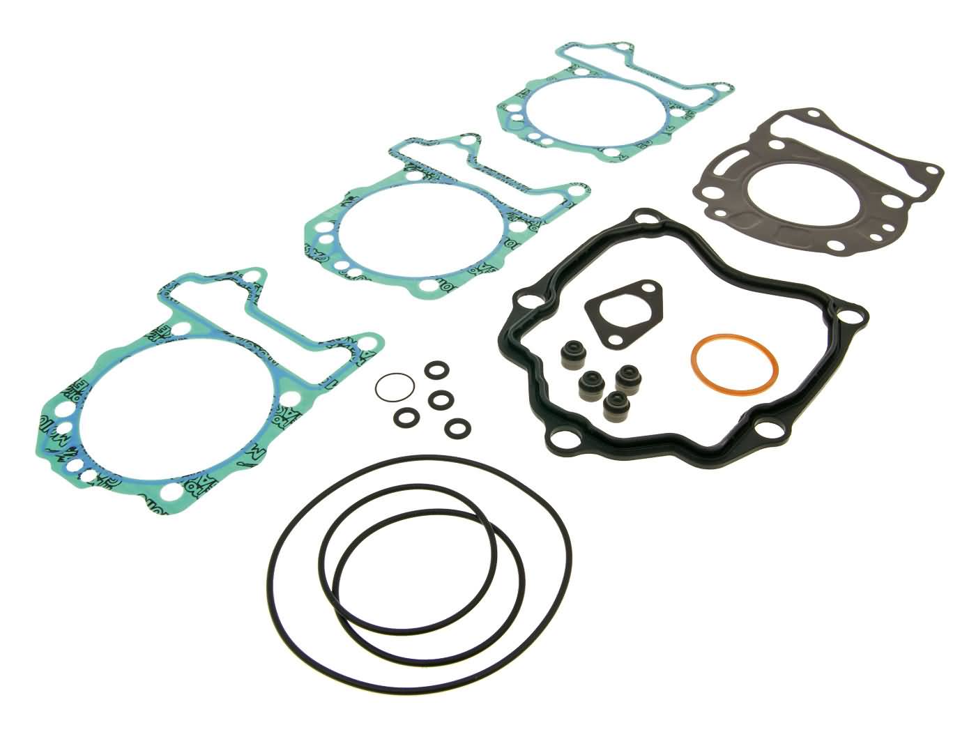 Cilindro tarpinių komplektas, skirtas Aprilia, Gilera, Piaggio, Vespa 4 taktams