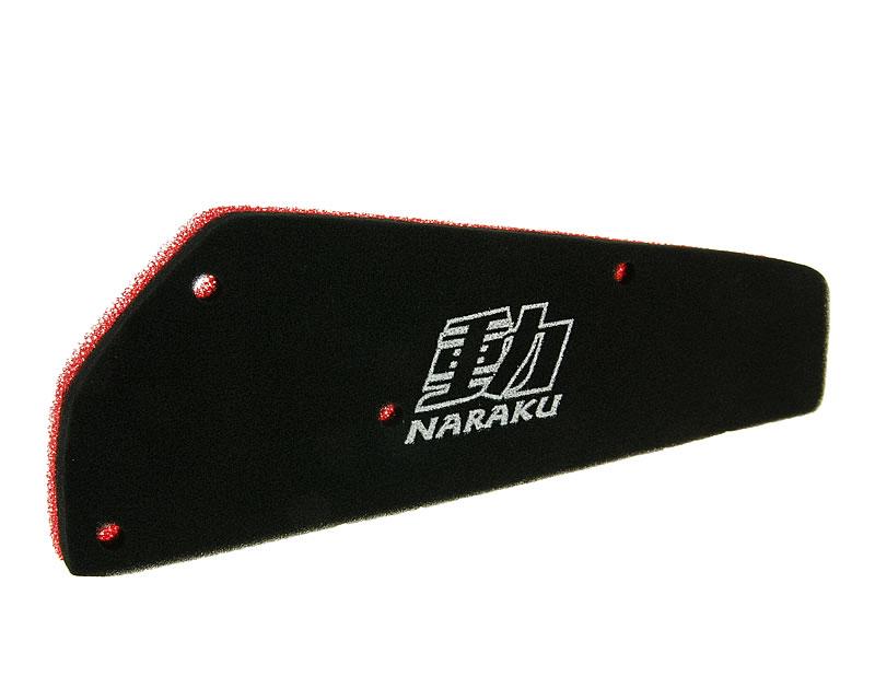 Oro filtro kempinė Naraku dvigubas sluoksnis skirtas 50cc 4 taktų GY6 139QMB/QMA