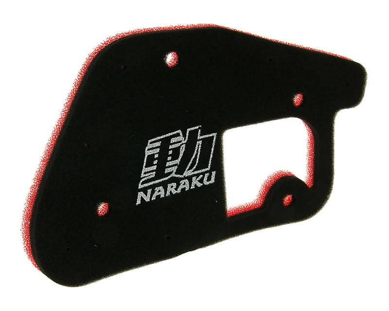Oro filtro kempinė Naraku dvigubas sluoksnis skirtas Yamaha BW, MBK Booster