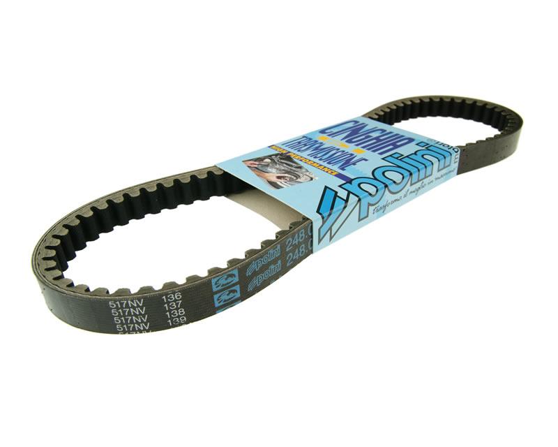 Variatoriaus diržas Polini Speed ​​Belt type 724mm Piaggio trumpai versijai, Honda, Peugeot